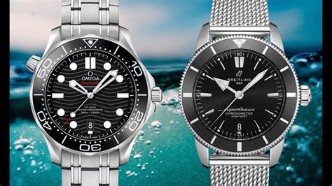 breitling superocean heritage vs omega seamaster